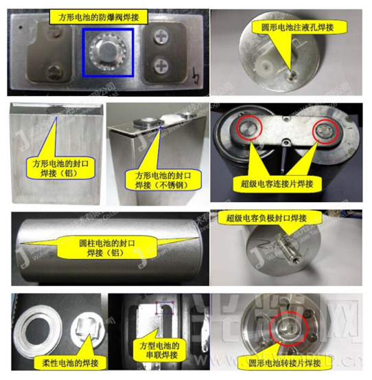 動力電池焊接工藝要求